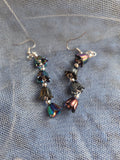 Tinkling Multi-Chrome Bell Earrings