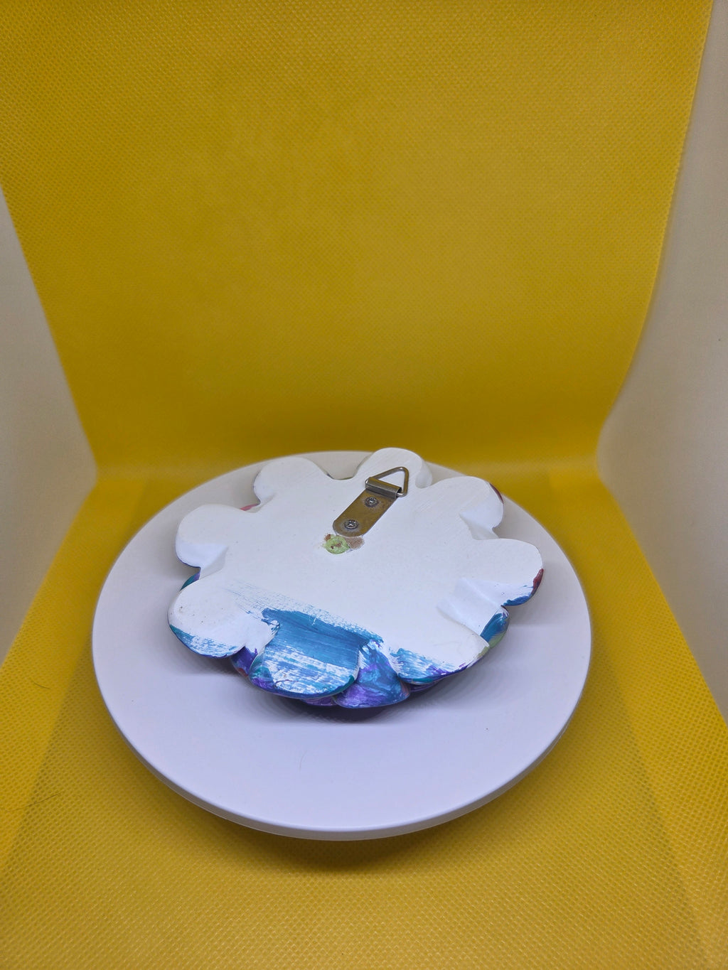 Whimsical Colorful Flower Wall Hanging