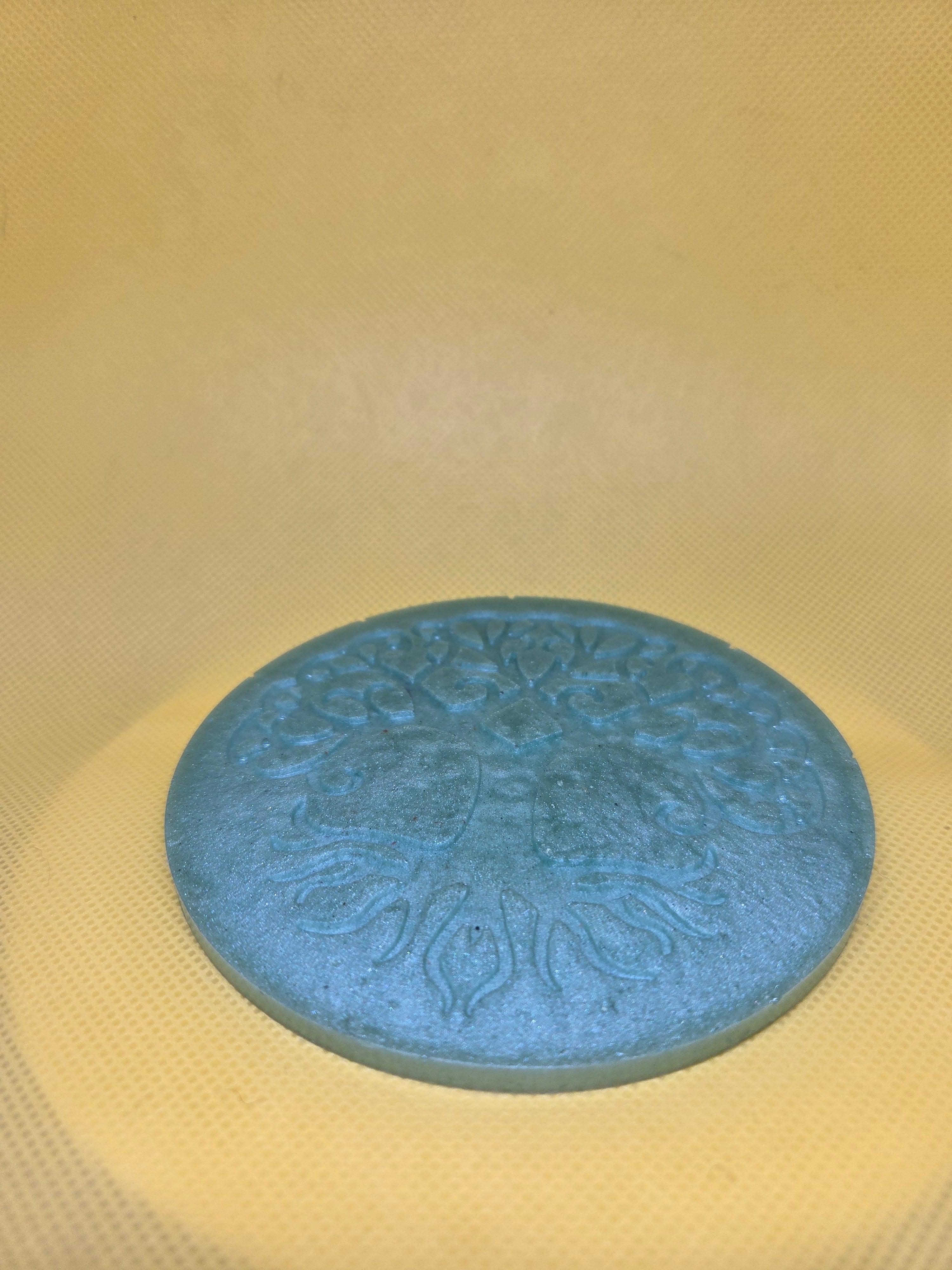 Resin Tree of Life Coasters (Set of 3)