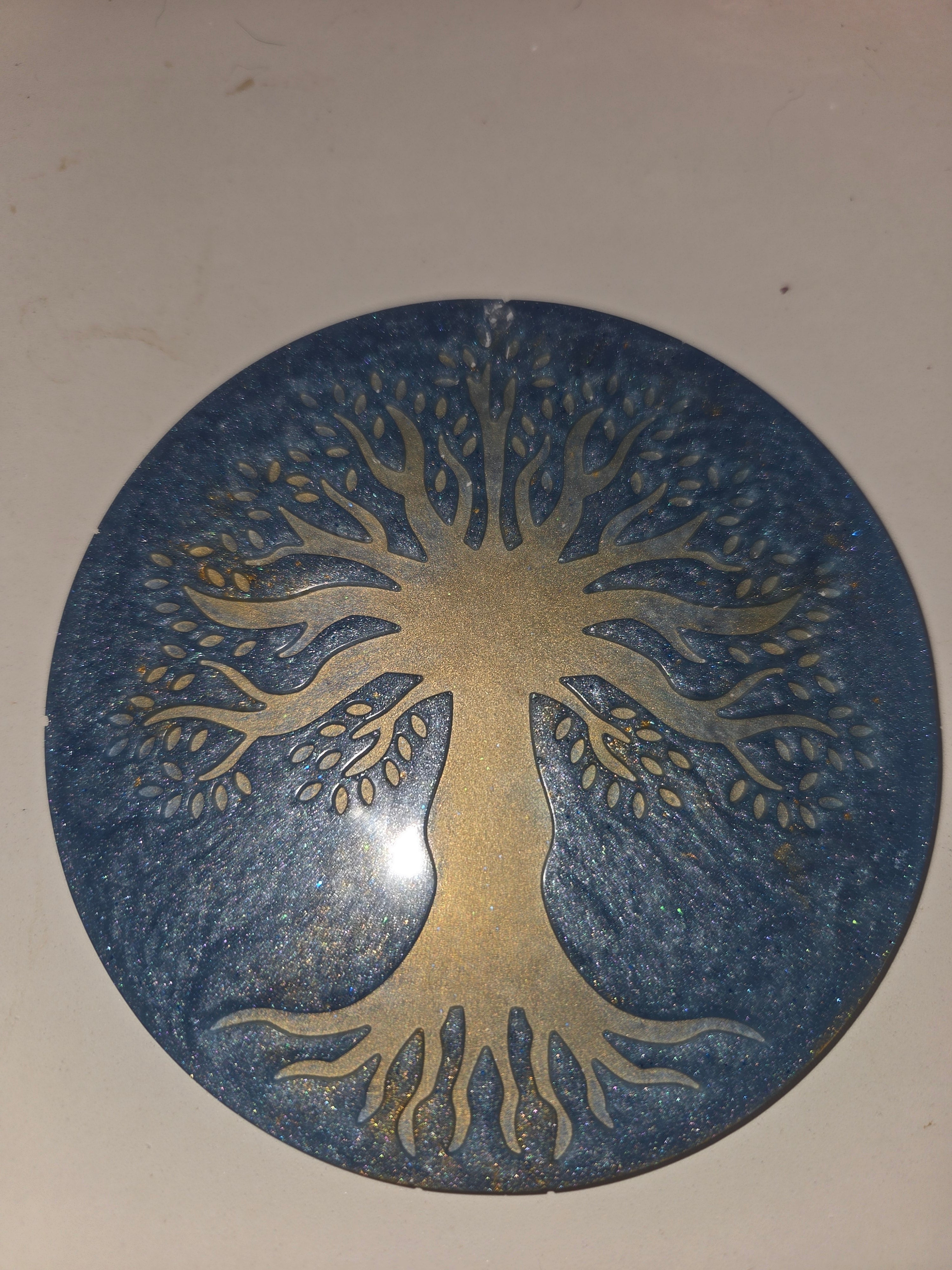 Resin Tree of Life Coasters (Set of 3)