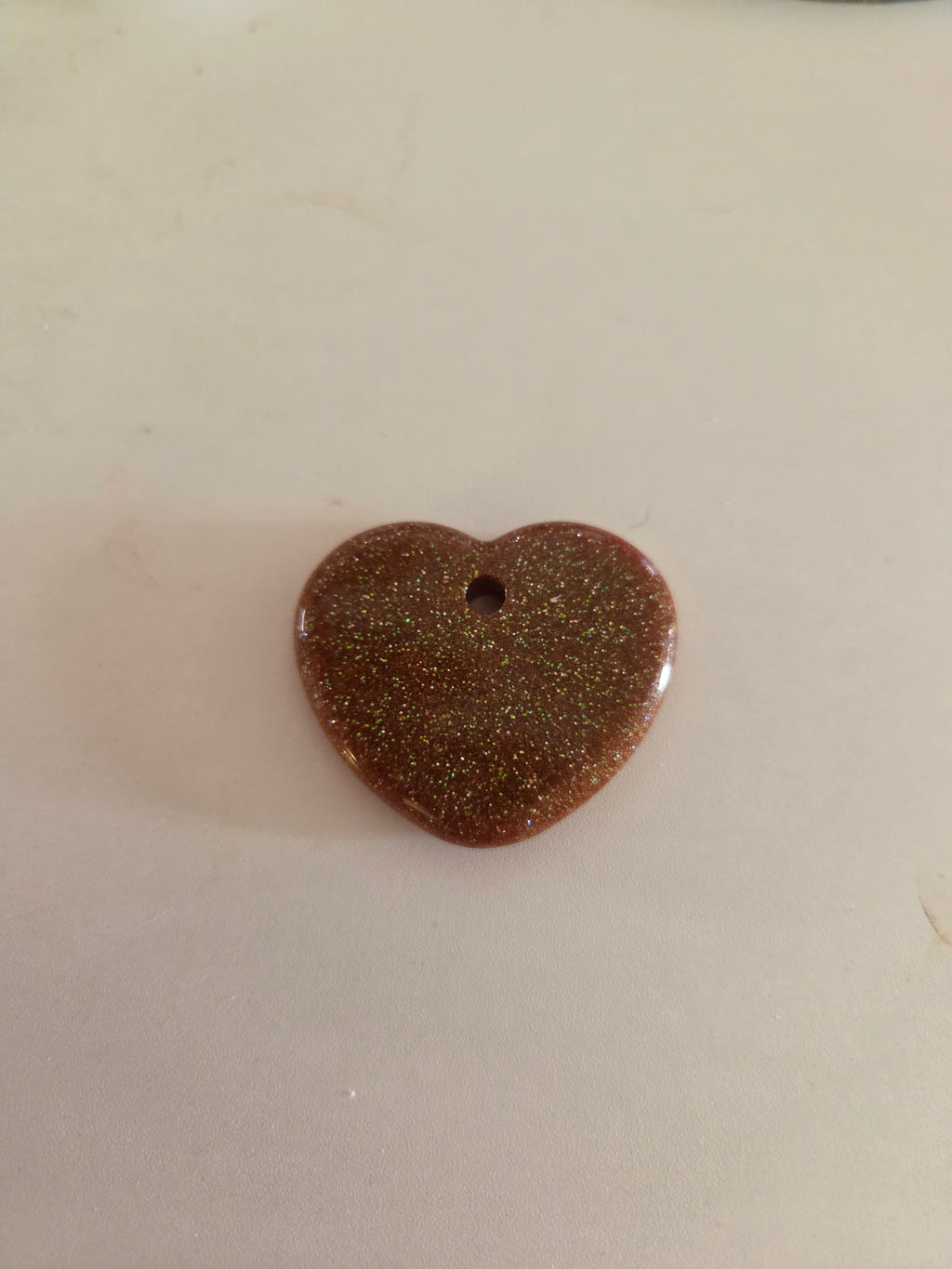 Resin Heart Charm