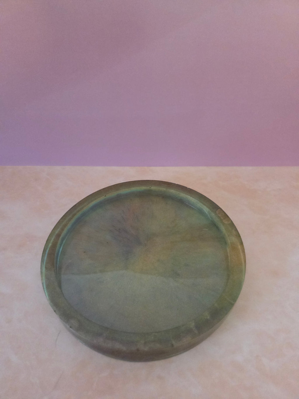 Small Circular Resin Tray