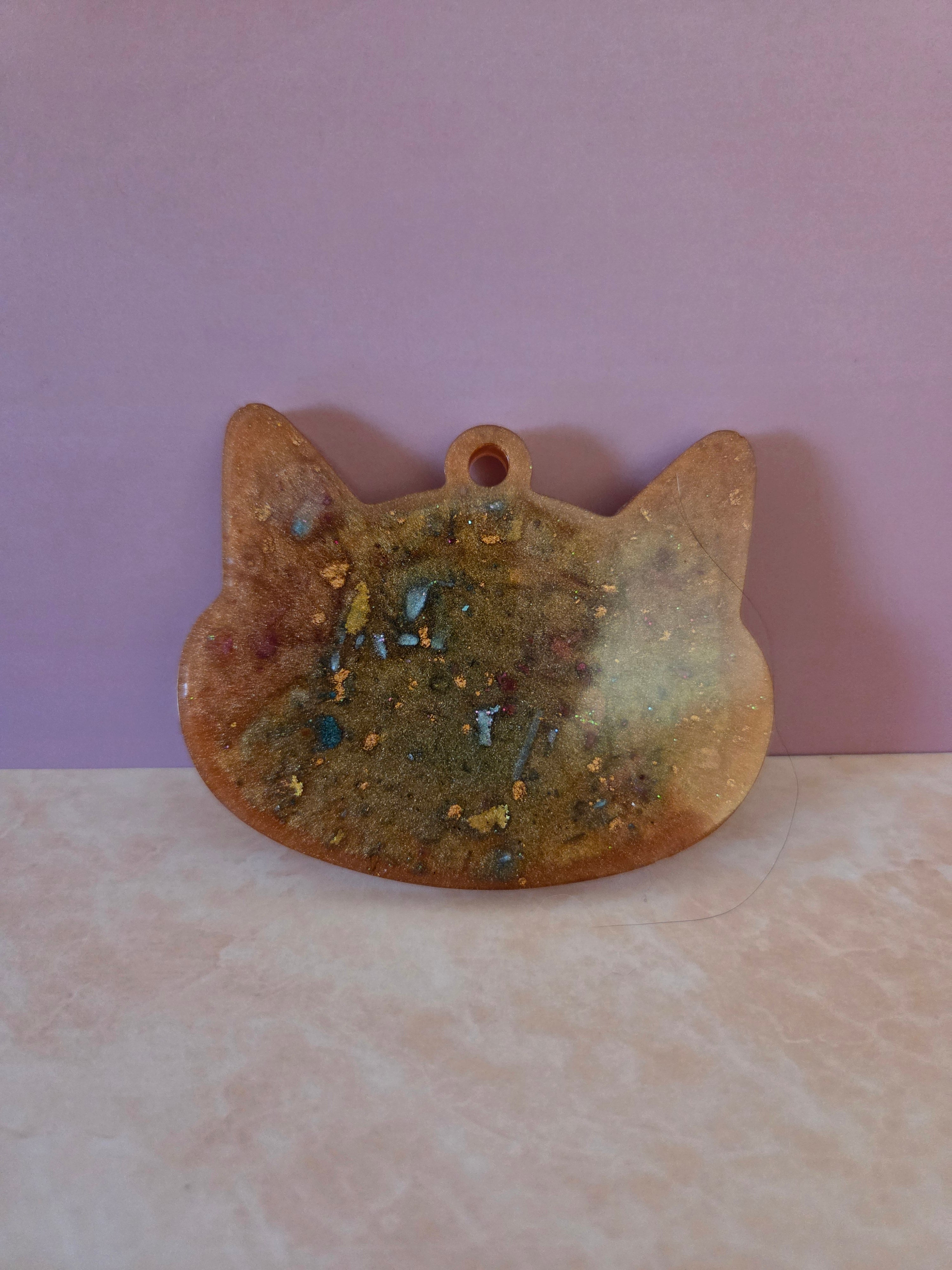 Resin Cat Charm