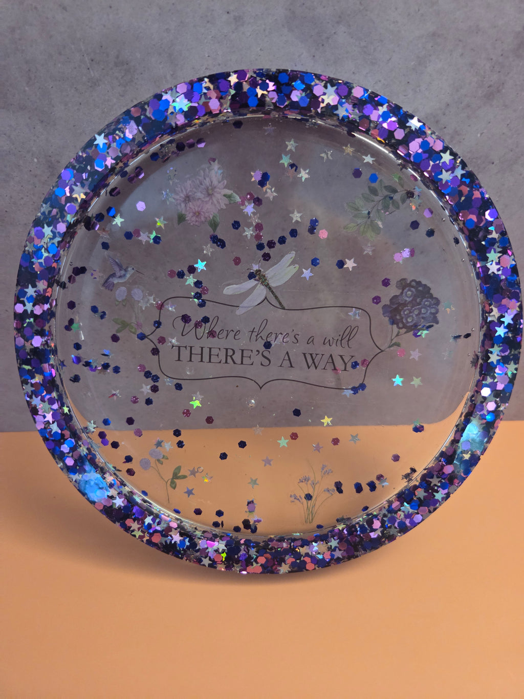 Medium Circular Resin Tray