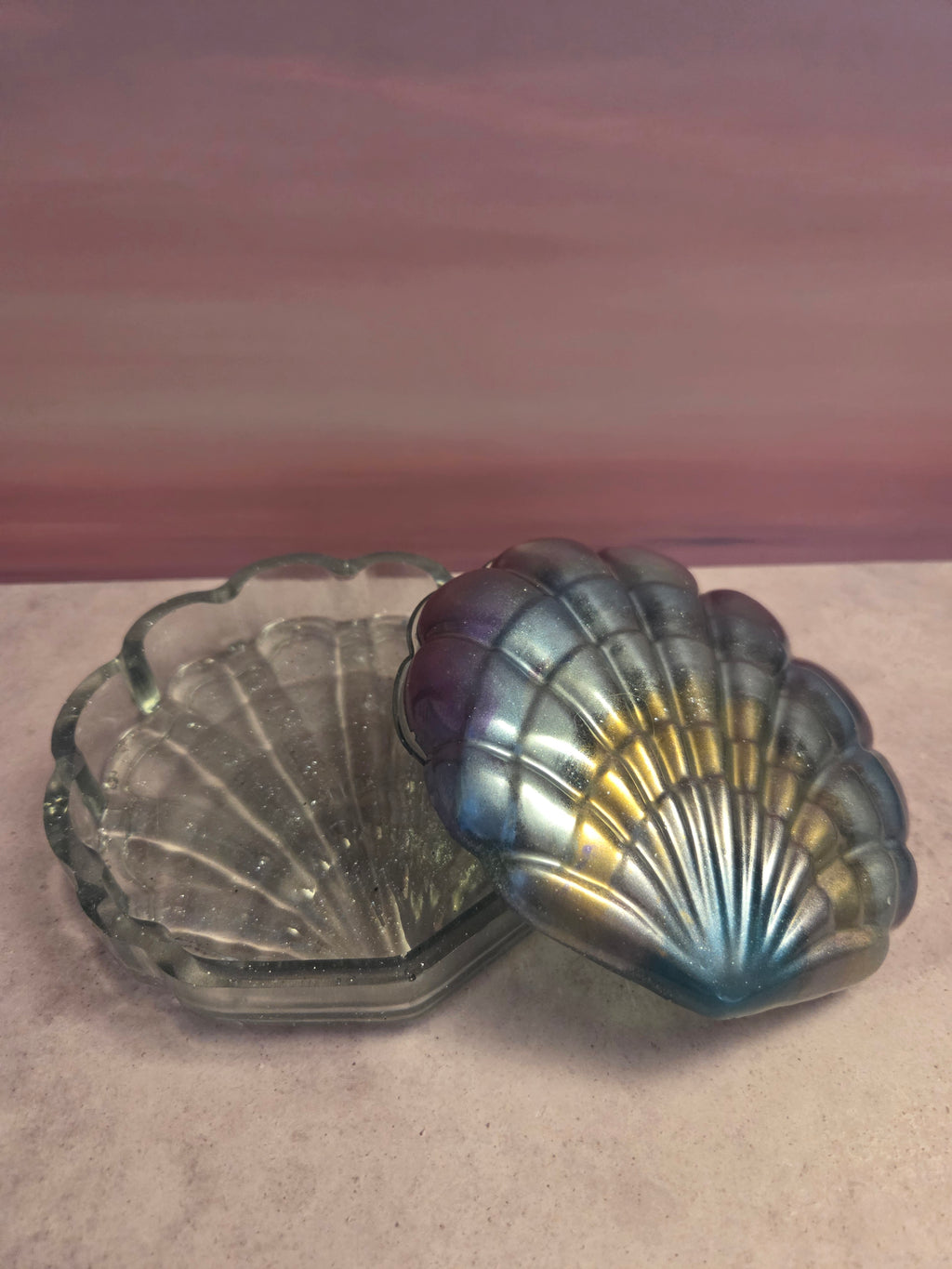 Clam Shell Trinket Box