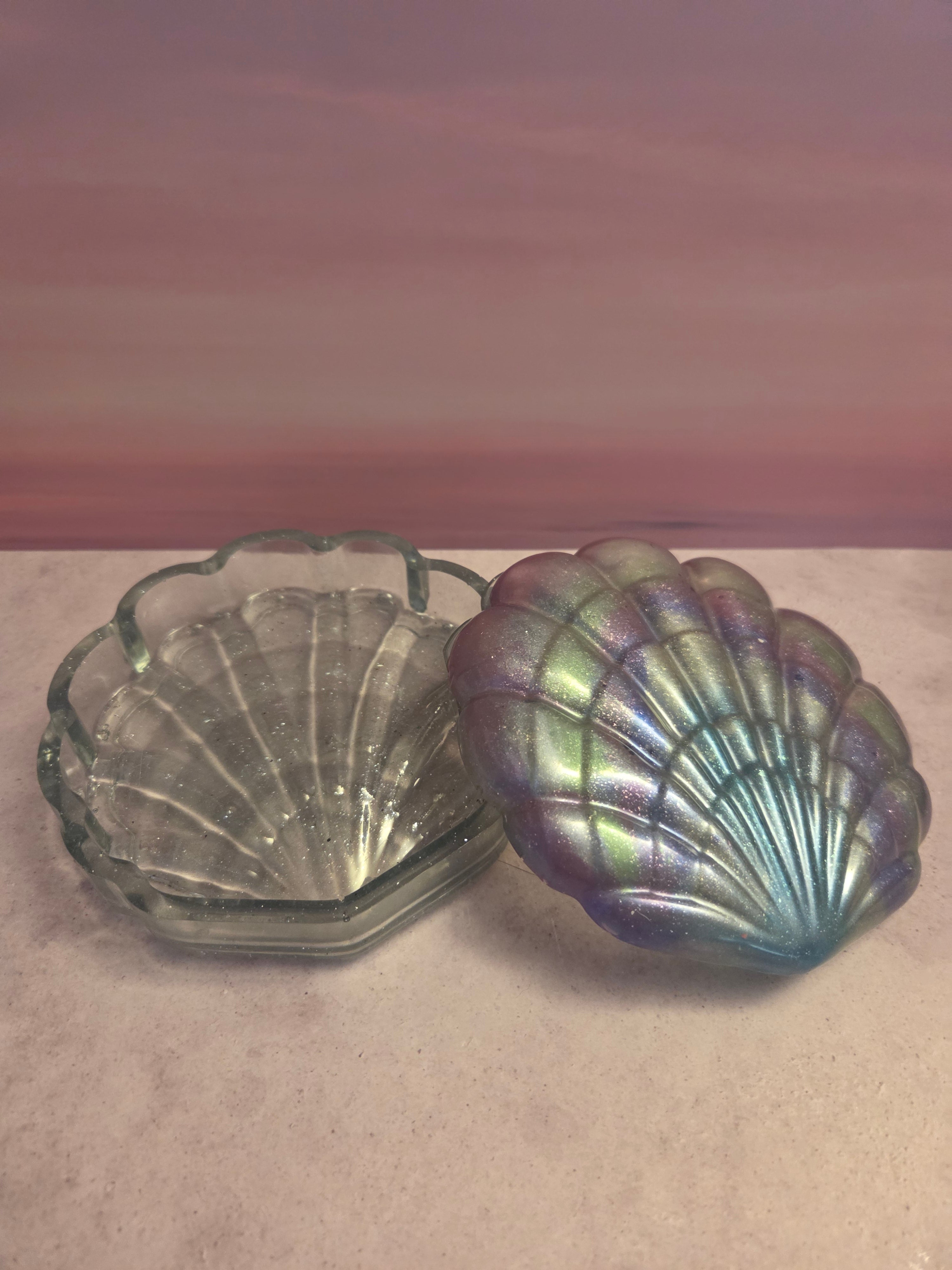 Clam Shell Trinket Box